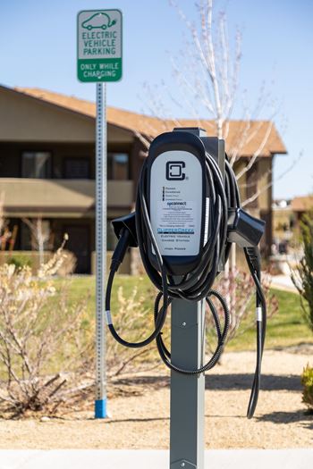 EV Station at North Peak Apartments